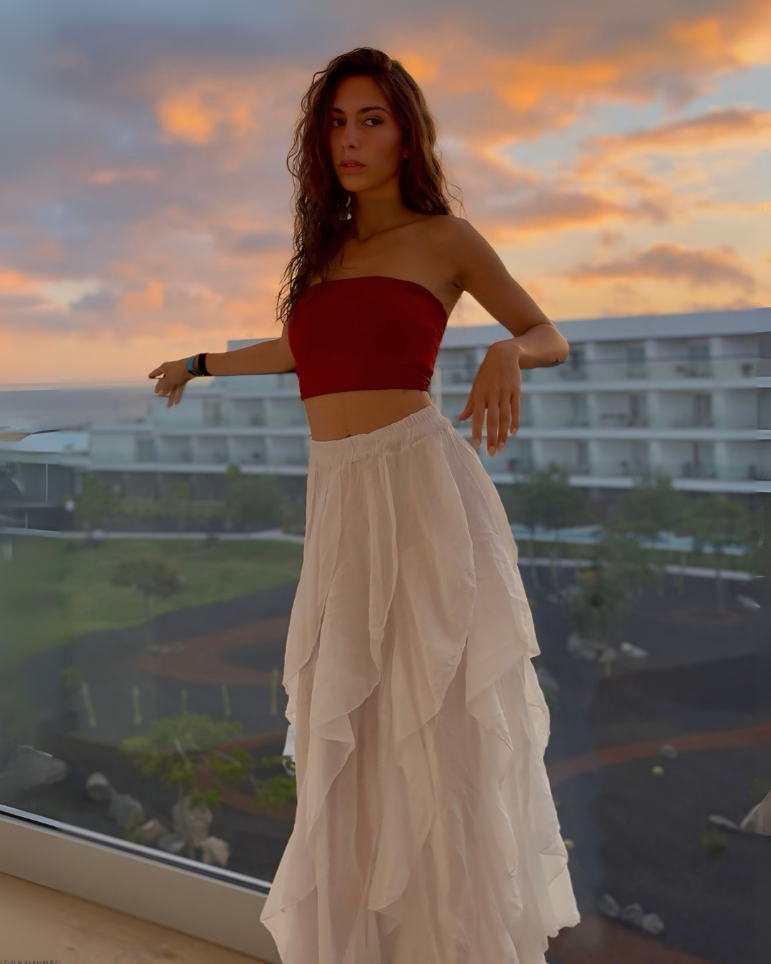 "Arrecife" Falda Larga